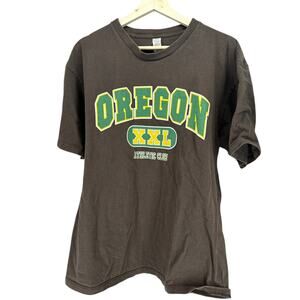 Oregon XXL Mens Athletic Club Tshirt Brown Size‎ XL University Varsity Sports